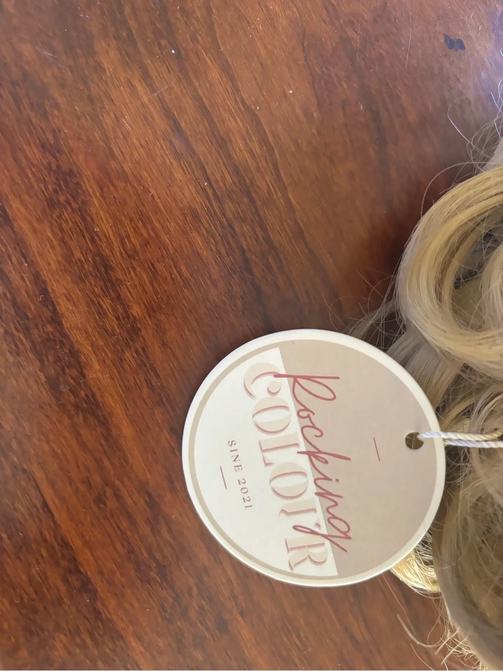Extra fluffy, mega volume scrunchie.